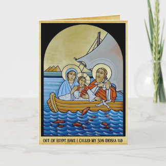 Religiösa Note Card, Guld Parchment Kort