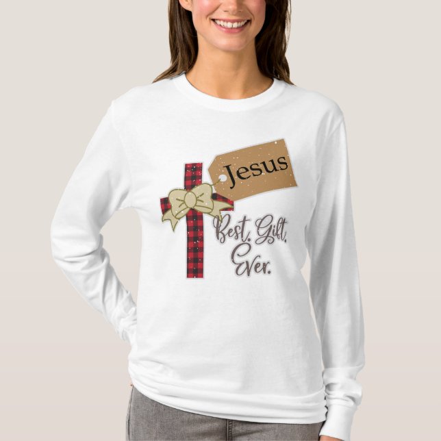 Religiösa om kristendomen i katolska julen t shirt (Framsida)