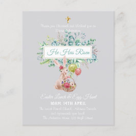 Religiösa Påsk inbjudningsbudget