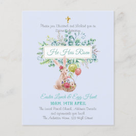 Religiösa Påsk inbjudningsbudget