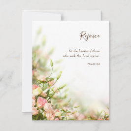 Religiösa Påsk-kort - Sentiments Rejoice Kort