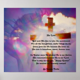 Religiösa Påsk Poster - Jesus och Kor