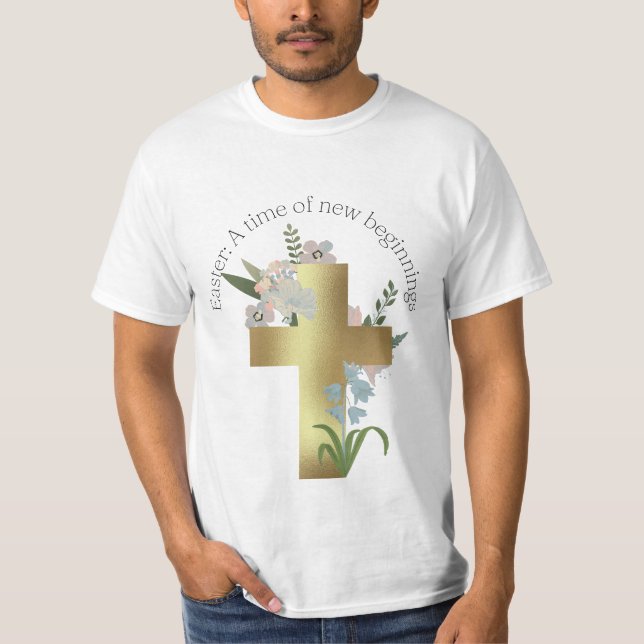 Religiösa påsk t shirt (Framsida)