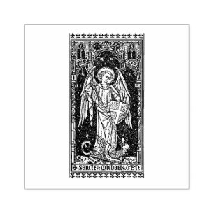 Religiösa St. Michael Archangel Stämpel