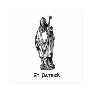 Religiösa St. Patrick Ireland Catholic Saint Stämpel
