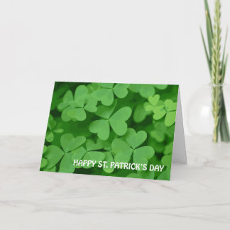 Religiösa St. Patrick's Day Card Kort