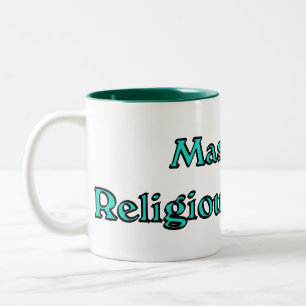 Religiösa studier Två-Tonad mugg