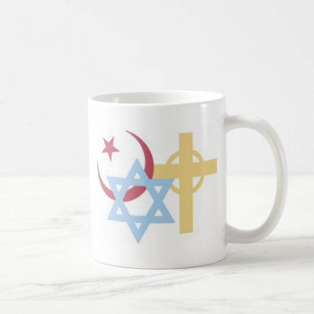 Religiösa symboler kaffemugg (Höger)