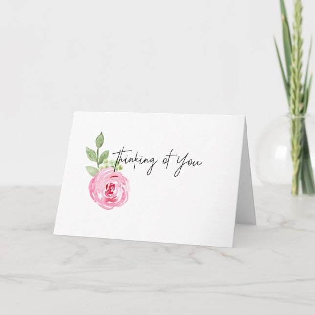 Religiösa Tankar på KJV-kortet tvärtom Tack Kort (Framsida)