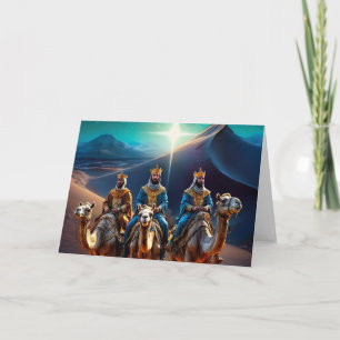 Religiösa Tre Kung-julkort Helgkort