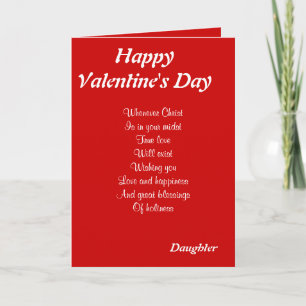 Religiösa valentins dagdotter helgkort