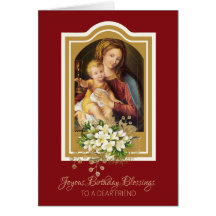 Religiösa Virgin Mary Jesus Precious Blood