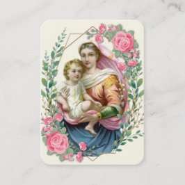 Religiösa Virgin Mary Jesus Purgatory Prayers Placeringskort
