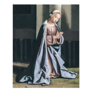 Religiösa Virgin Mary Madonna Artwork Fototryck