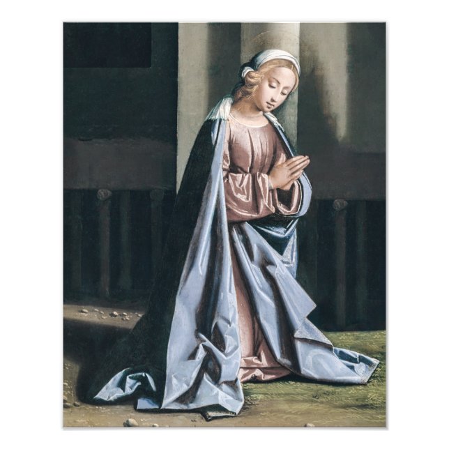 Religiösa Virgin Mary Madonna Artwork Fototryck (Framsidan)