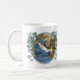 Religiösa Virgin Mary Sleft Baby Jesus  Kaffemugg