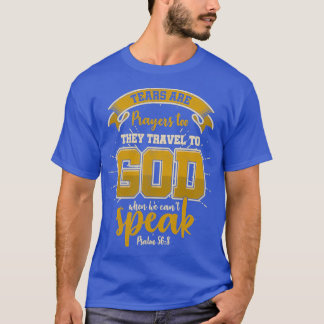 Religiösan Bibelverse Tårar är T Shirt