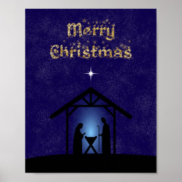 Religiösan jultomativitetscen poster