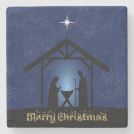 Religiösan jultomativitetscen stenunderlägg