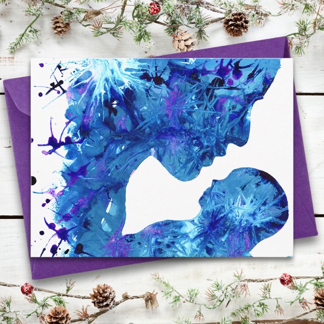 Religiösan Madonna och underordnade vattenfärger Vykort (Skapare uppladdad)