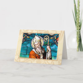 Religiösan Saint patrick's day Blessings Kort