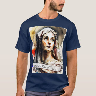 Religiösan Saints i den katolska kyrkan i Cascia T Shirt