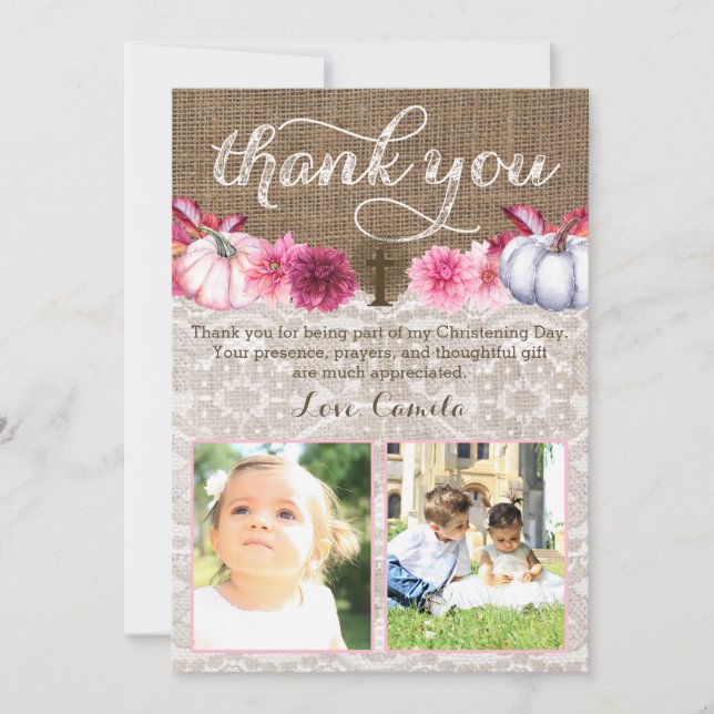 Religiösan twillingar tack för att du tog emot ett (Framsida)