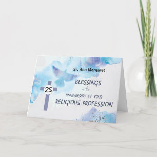 Religiösans 25-årsjubileum kort