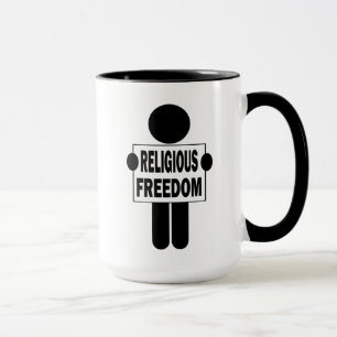 Religiösans frihet mugg