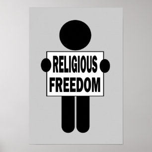 Religiösans frihet poster