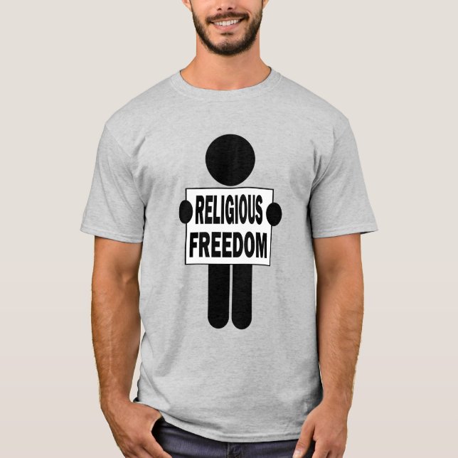 Religiösans frihet t shirt (Framsida)