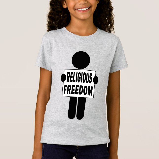 Religiösans frihet t shirt (Framsida)