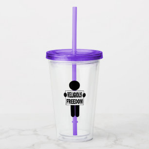 Religiösans frihet take away mugg