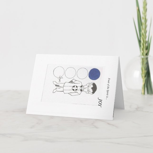 Religiösans hälsningskort kort (Framsida)