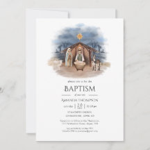 Religiösans inbjudan till jultomhet, baptism