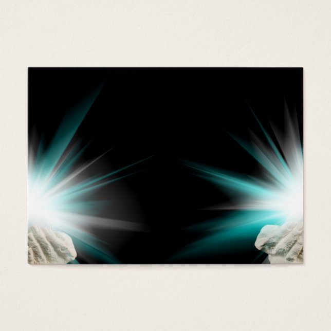 Religiösans ljus i kapselhölje visitkort (Framsidan)