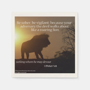 Religiösans offerter pappersservett