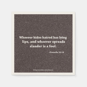 Religiösans offerter pappersservett