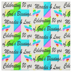 RELIGIÖSANS PERSONLIG 80TH BIRTHDAY DESIGN TYG