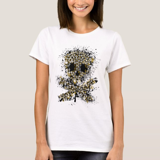 Religiöst gift tee shirt (Framsida)