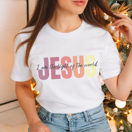 Religiöst klädgåva julmeddelande t shirt