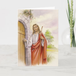 Religiöst påskkort helgkort