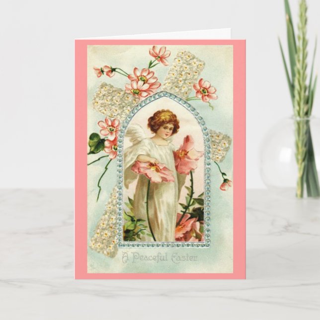 Religiöst påskkort helgkort (Framsida)