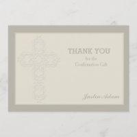 Religiöst tack Notecard för arg Watermark