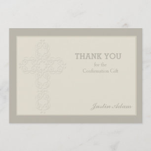 Religiöst tack Notecard för arg Watermark Kort