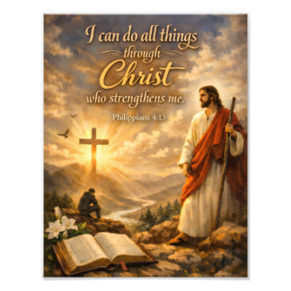 Religious Bible verse sayings quotes wall art Fototryck