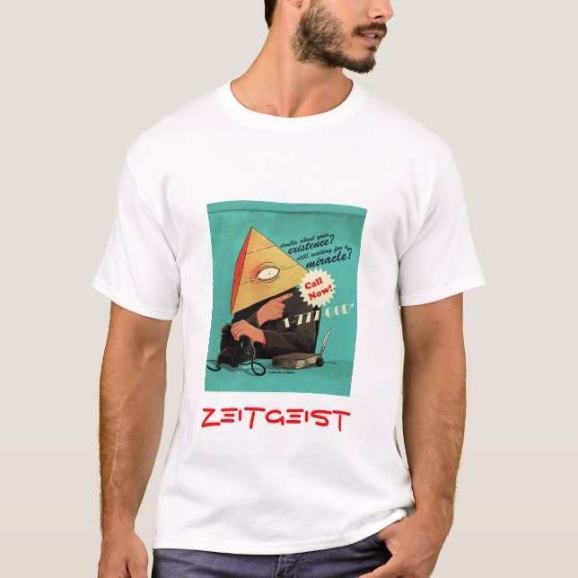 religious_business ZEITGEIST T-shirt (Framsida)