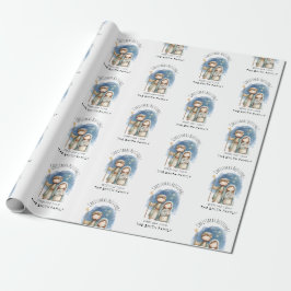 Religious Christmas Wrapping Paper - Nativity Presentpapper