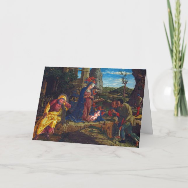 Religious Themed Christmas Card Kort (Framsida)