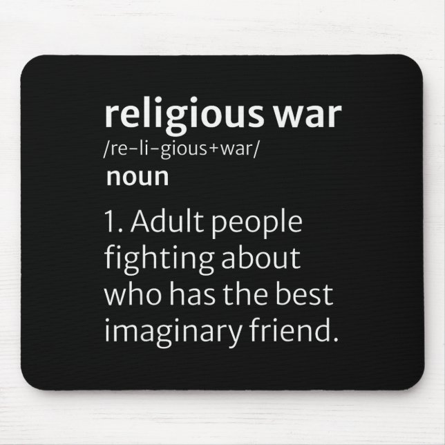 Religious War Dictionary Sarcastic Definition Funn Musmatta (Framsidan)